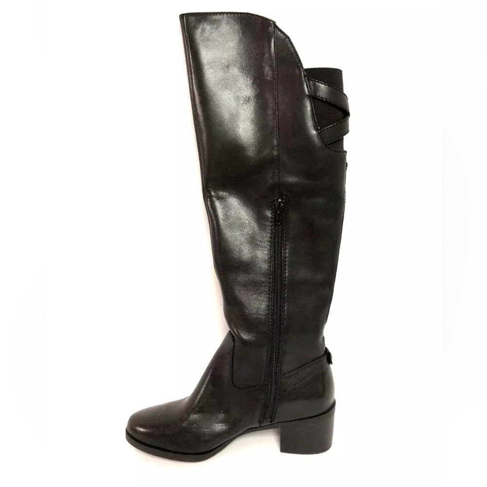 Anne Klein Women’s Junip, Black Riding Boots, Size 5 M.